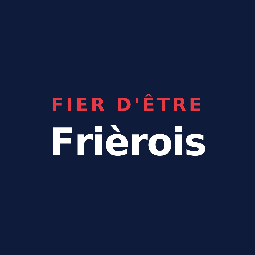 T-shirt « Fier d'être Frièrois » — design pour Frières-Faillouël