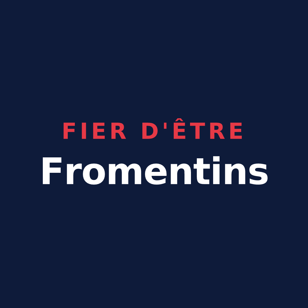 T-shirt « Fier d'être Fromentins » — design pour Fromentières