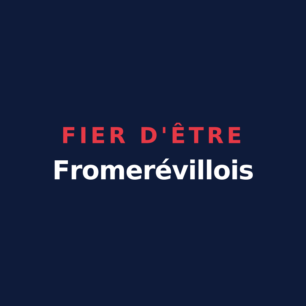 T-shirt « Fier d'être Fromerévillois » — design pour Fromeréville-les-Vallons
