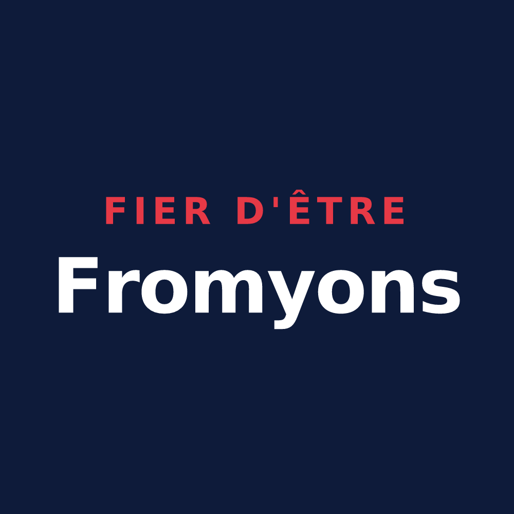 T-shirt « Fier d'être Fromyons » — design pour Fromy