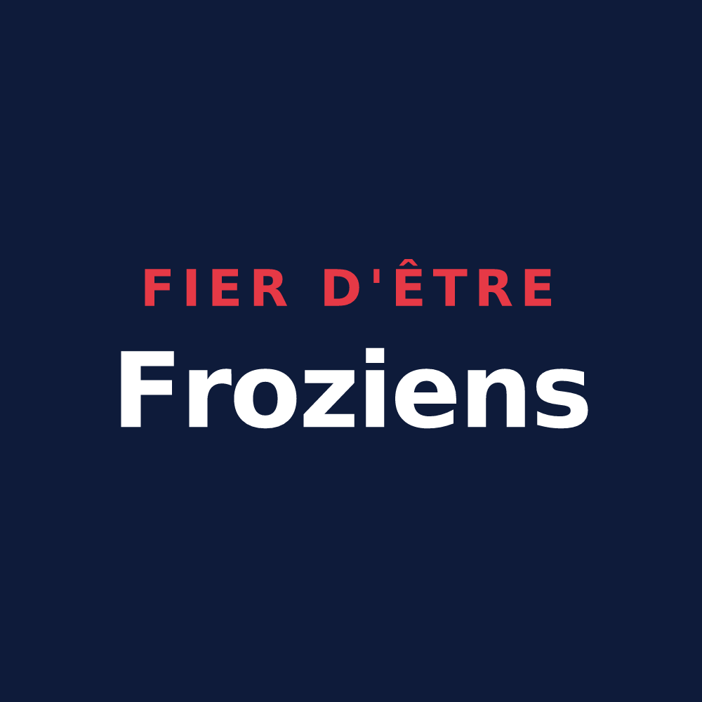 T-shirt « Fier d'être Froziens » — design pour Frozes