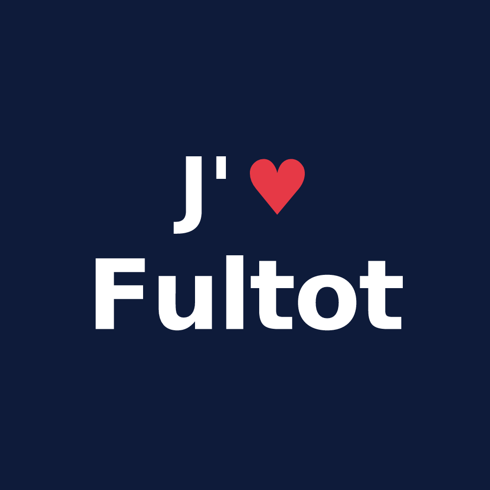 T-shirt personnalisé Fultot — design J'aime Fultot