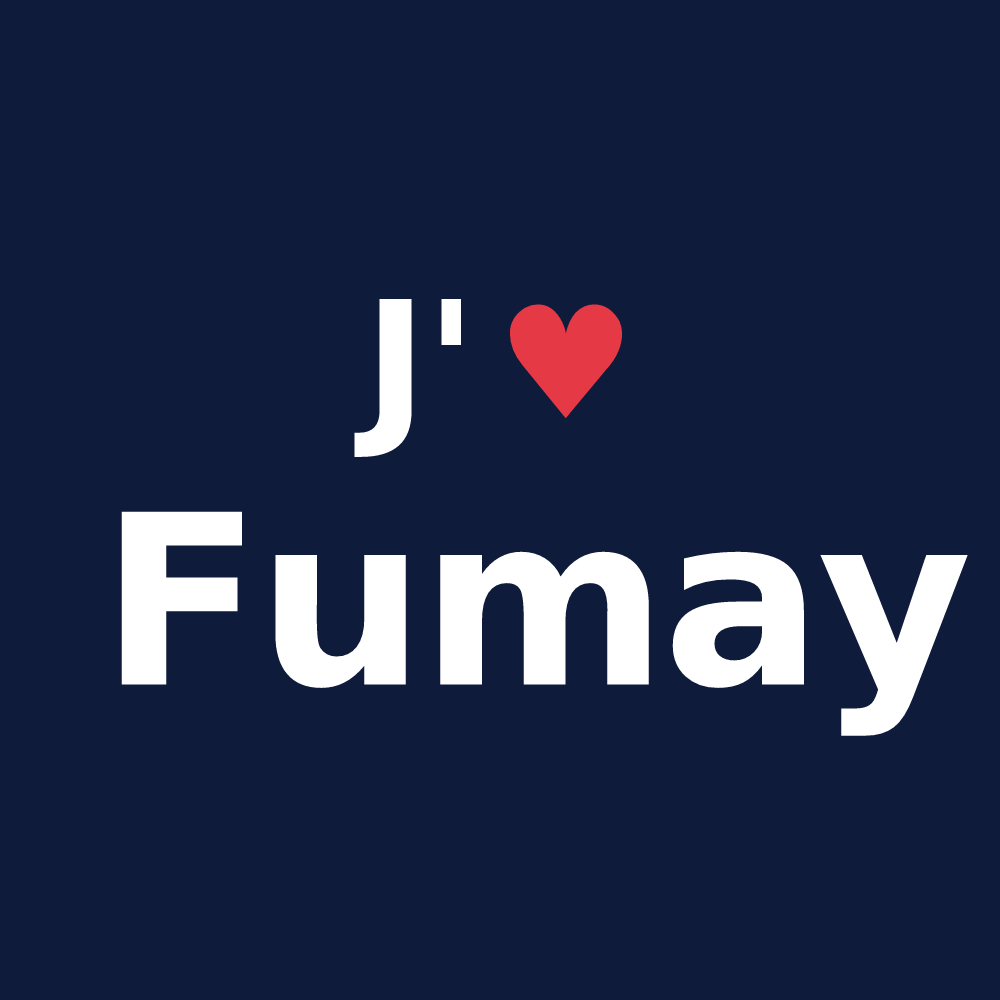T-shirt personnalisé Fumay — design J'aime Fumay