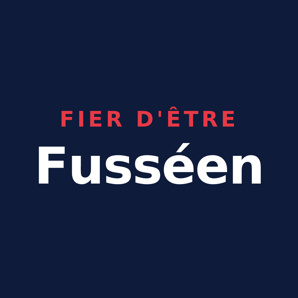 T-shirt « Fier d'être Fusséen » — design pour Fussy