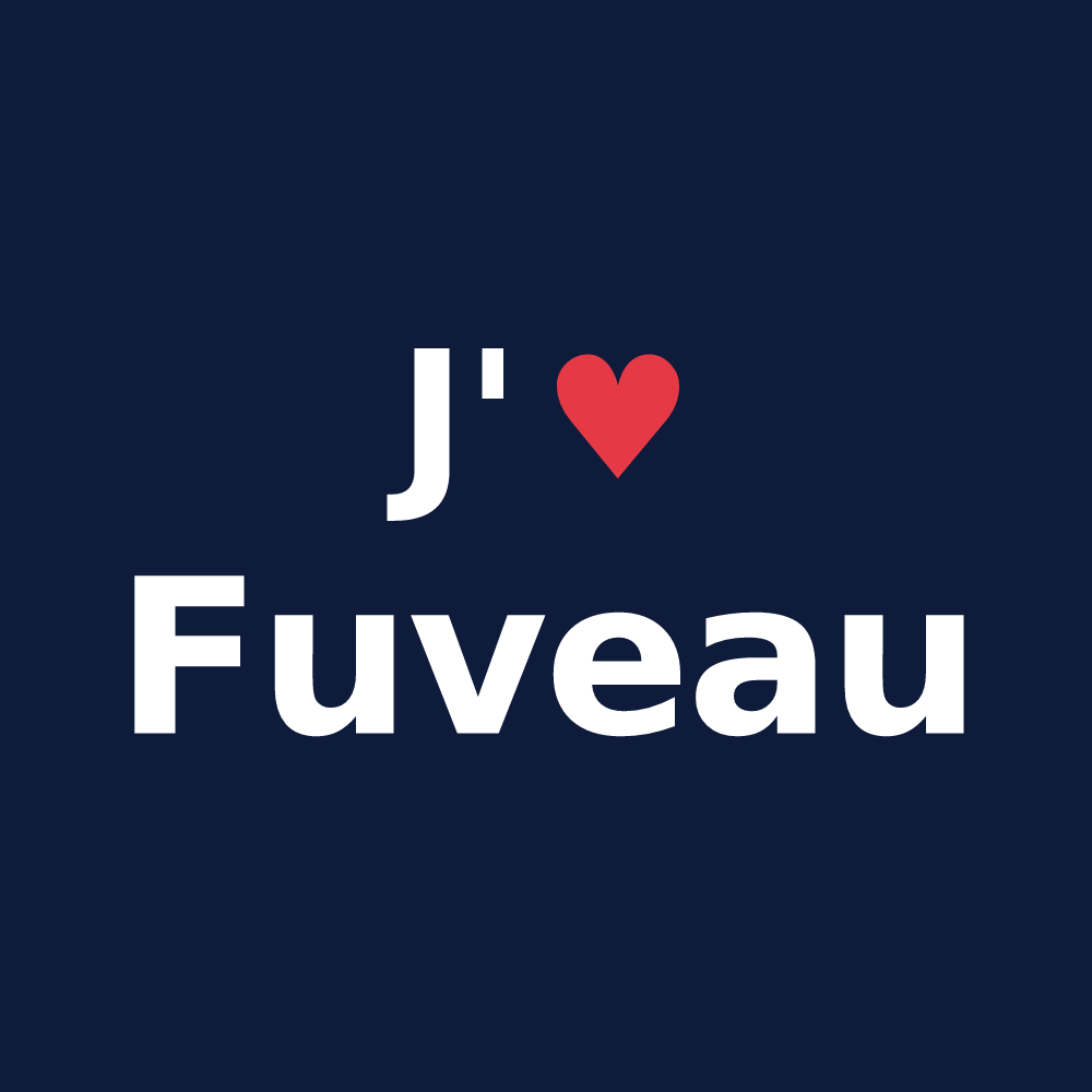 T-shirt personnalisé Fuveau — design J'aime Fuveau