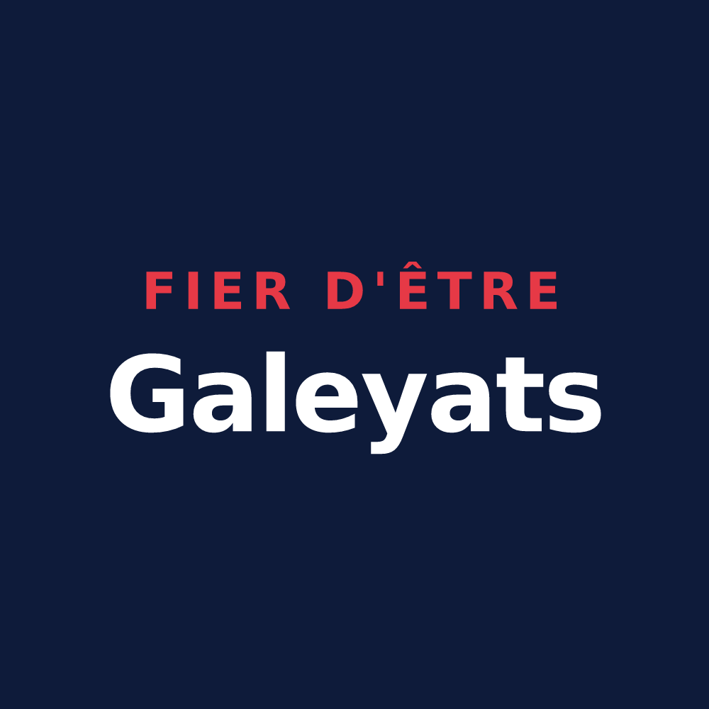 T-shirt « Fier d'être Galeyats » — design pour Galey