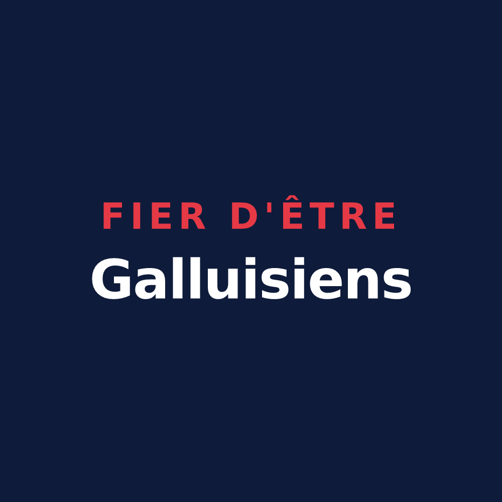 T-shirt « Fier d'être Galluisiens » — design pour Galluis