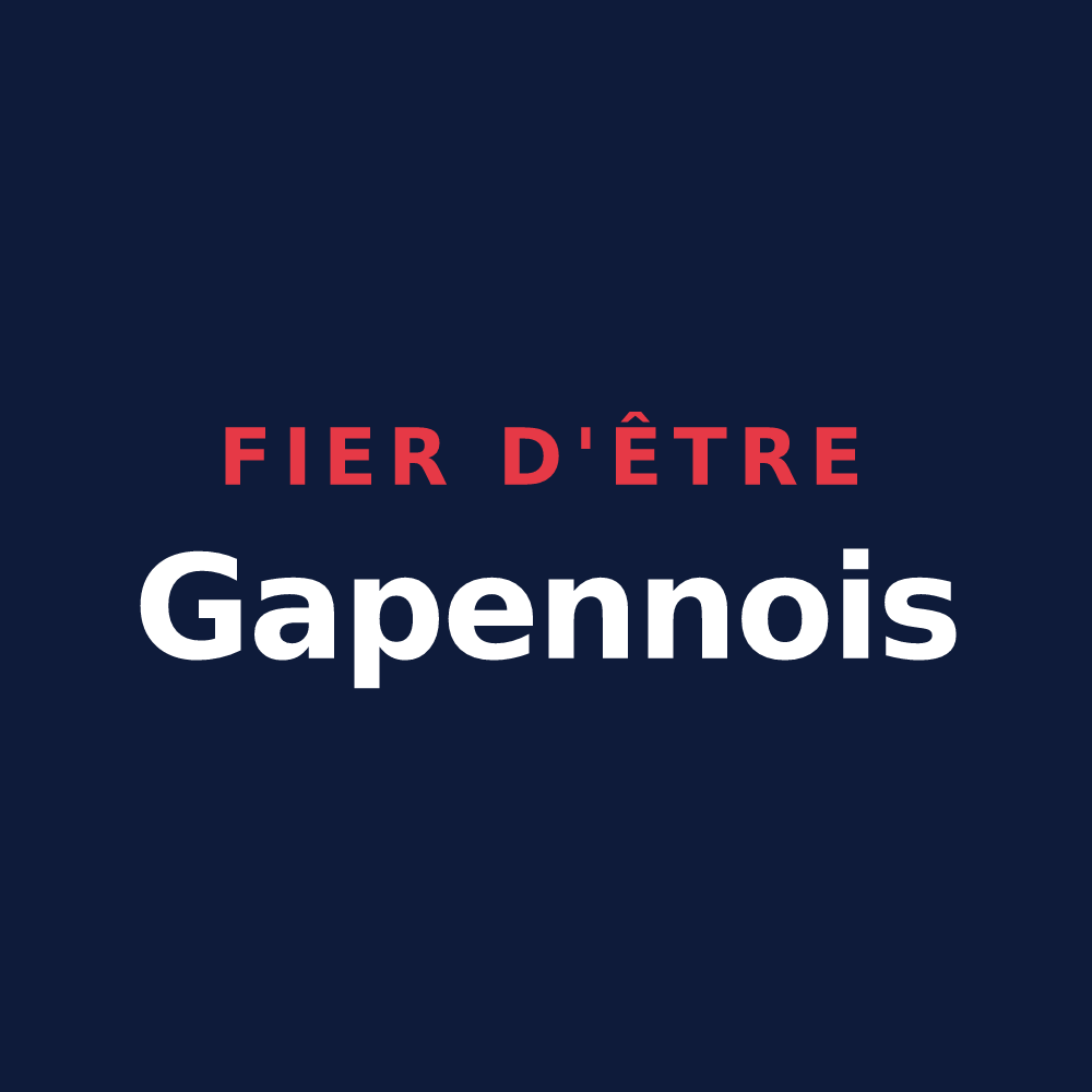 T-shirt « Fier d'être Gapennois » — design pour Gapennes
