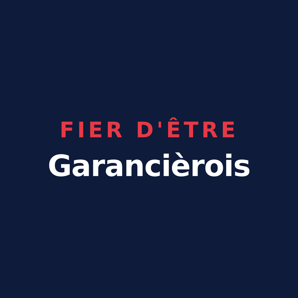 T-shirt « Fier d'être Garancièrois » — design pour Garancières-en-Drouais