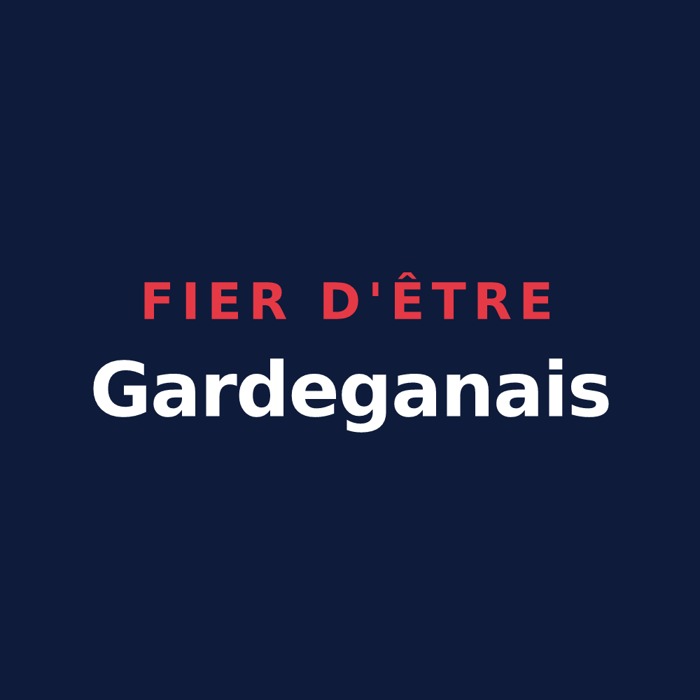 T-shirt « Fier d'être Gardeganais » — design pour Gardegan-et-Tourtirac