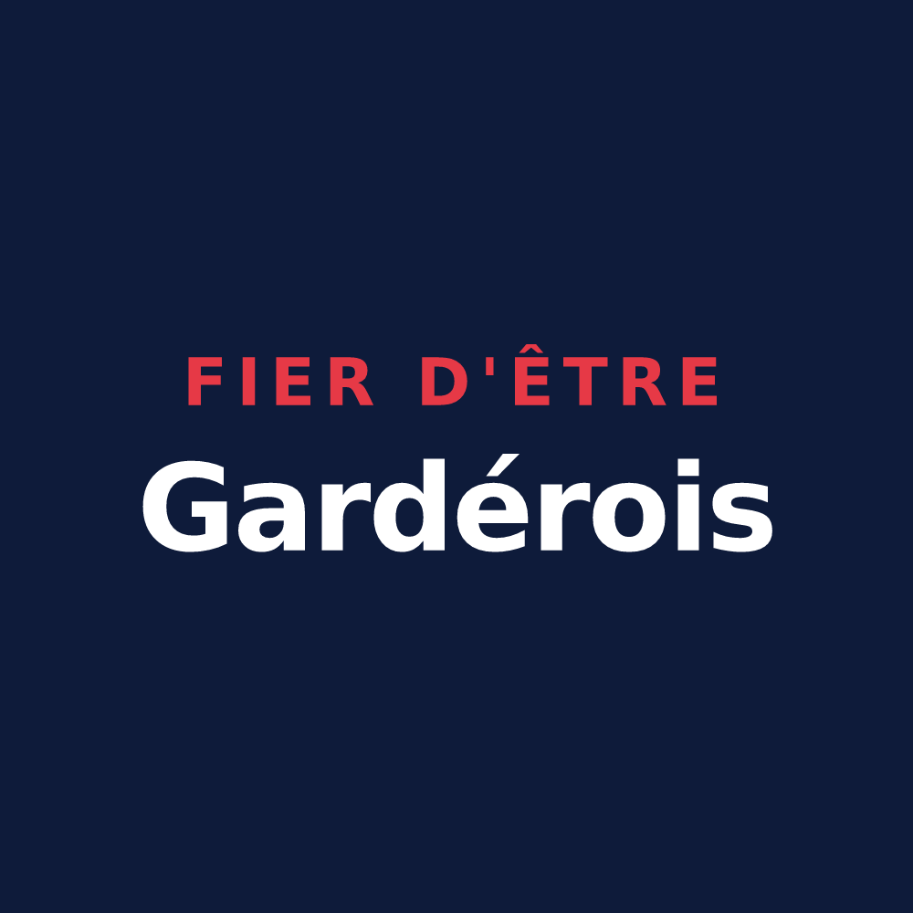 T-shirt « Fier d'être Gardérois » — design pour Gardères