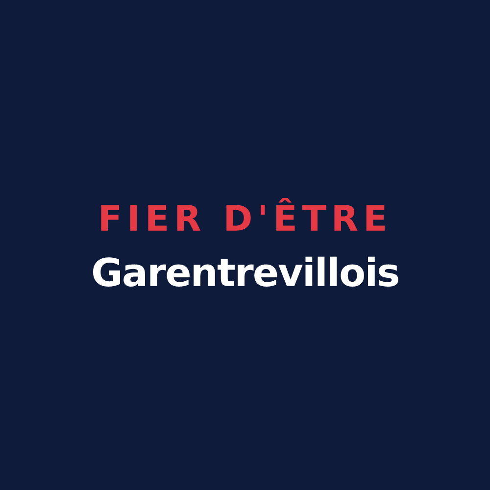 T-shirt « Fier d'être Garentrevillois » — design pour Garentreville