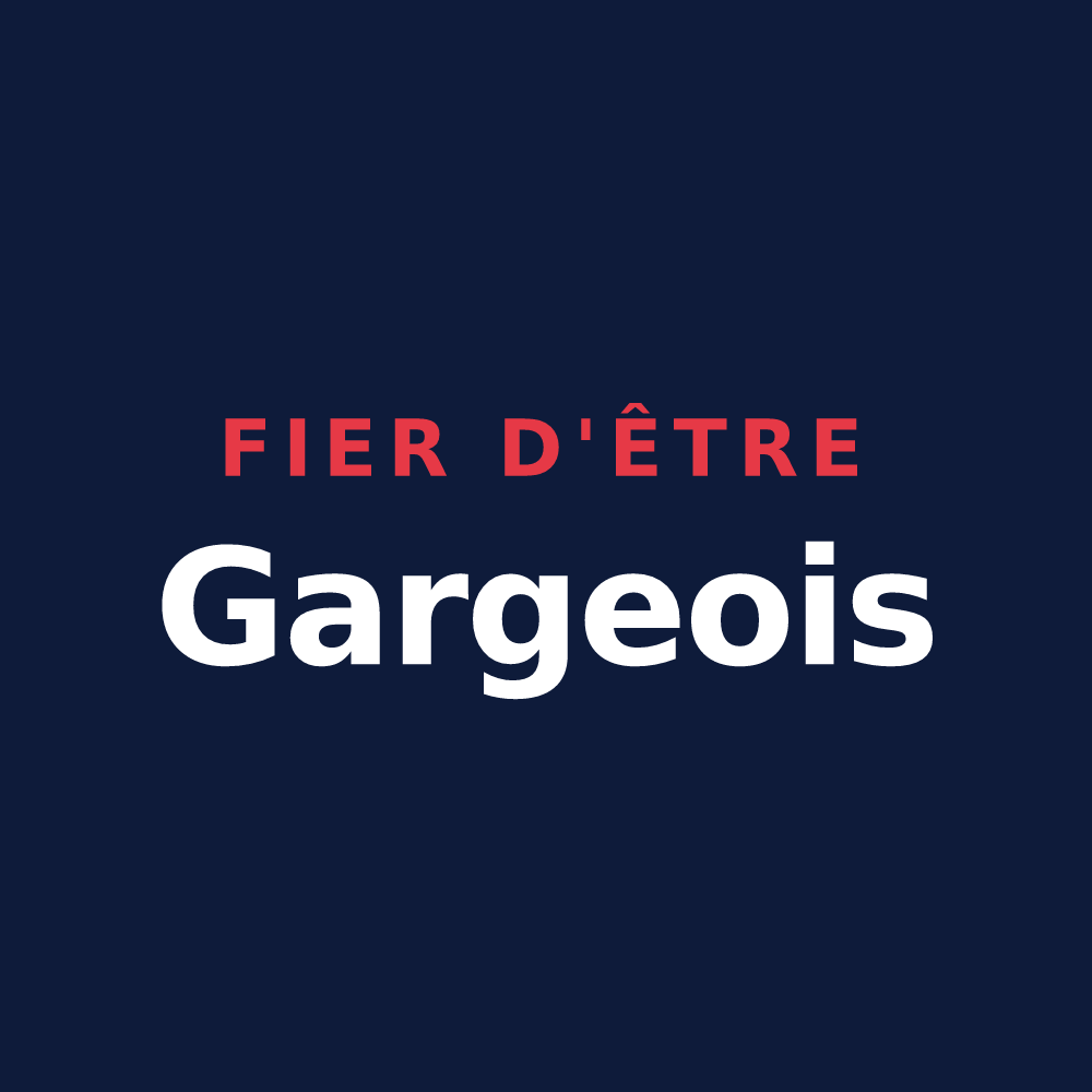 T-shirt « Fier d'être Gargeois » — design pour Garges-lès-Gonesse