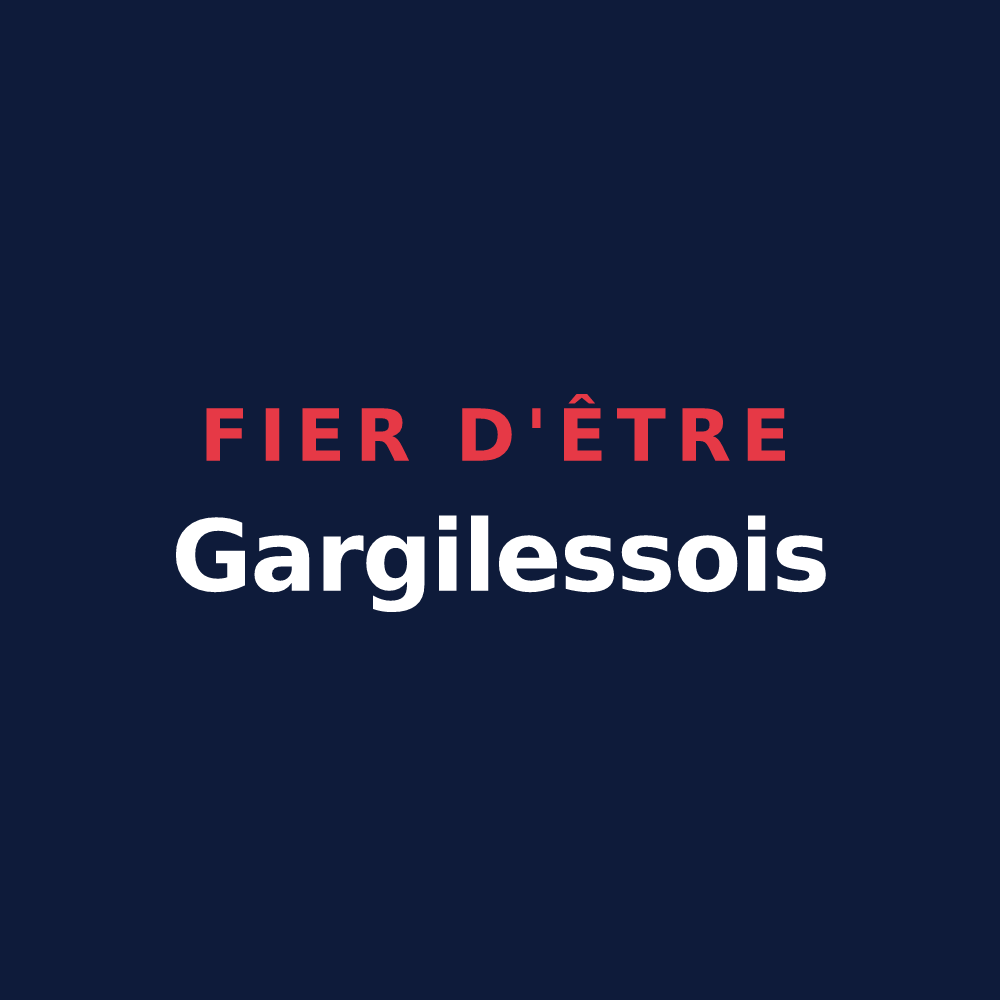 T-shirt « Fier d'être Gargilessois » — design pour Gargilesse-Dampierre