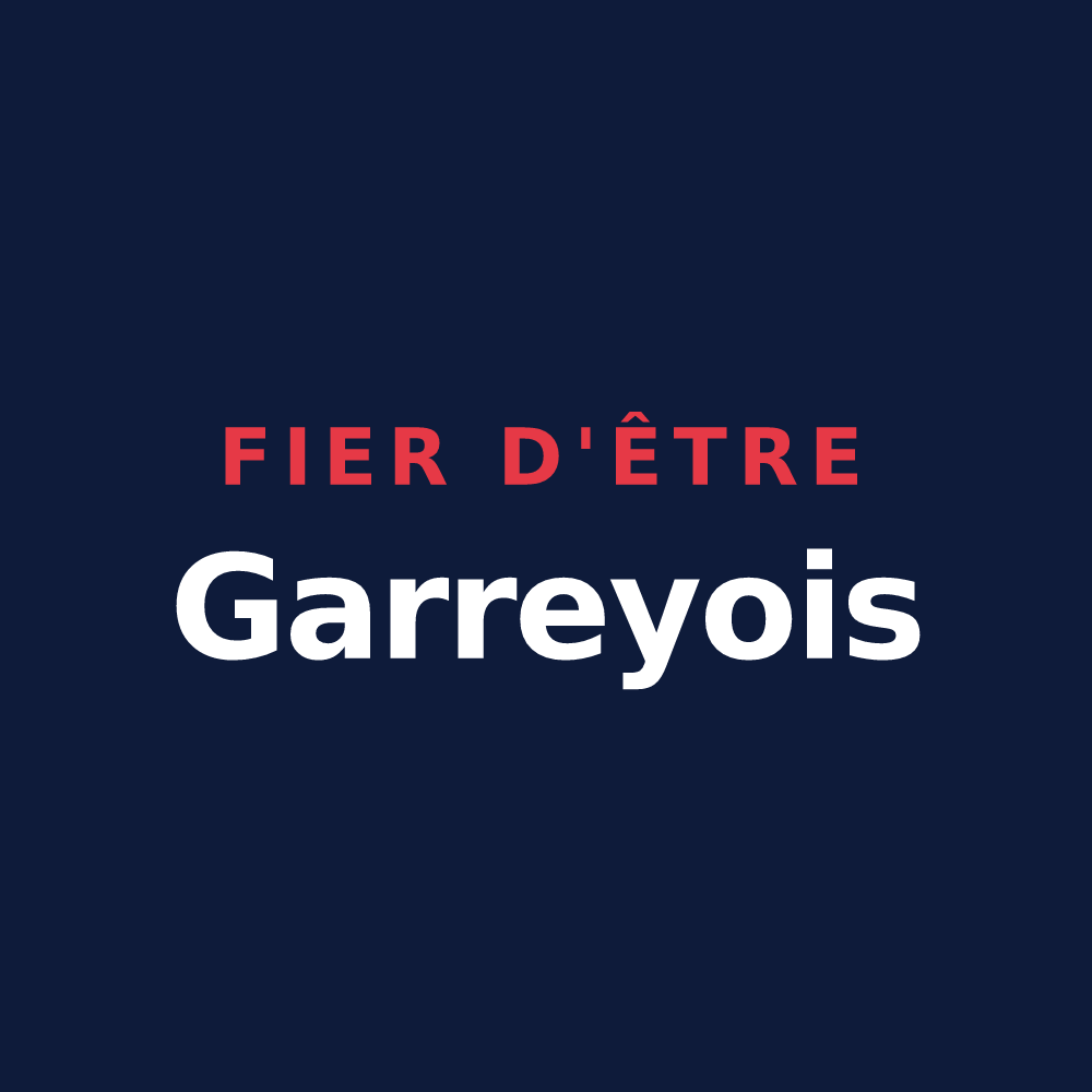 T-shirt « Fier d'être Garreyois » — design pour Garrey