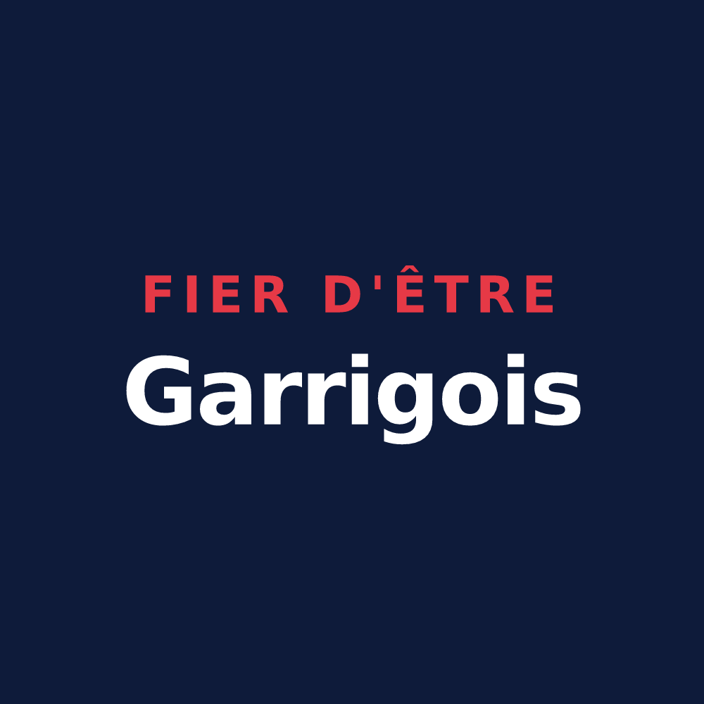 T-shirt « Fier d'être Garrigois » — design pour Garrigues