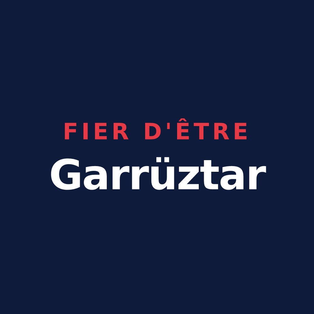 T-shirt « Fier d'être Garrüztar » — design pour Garris