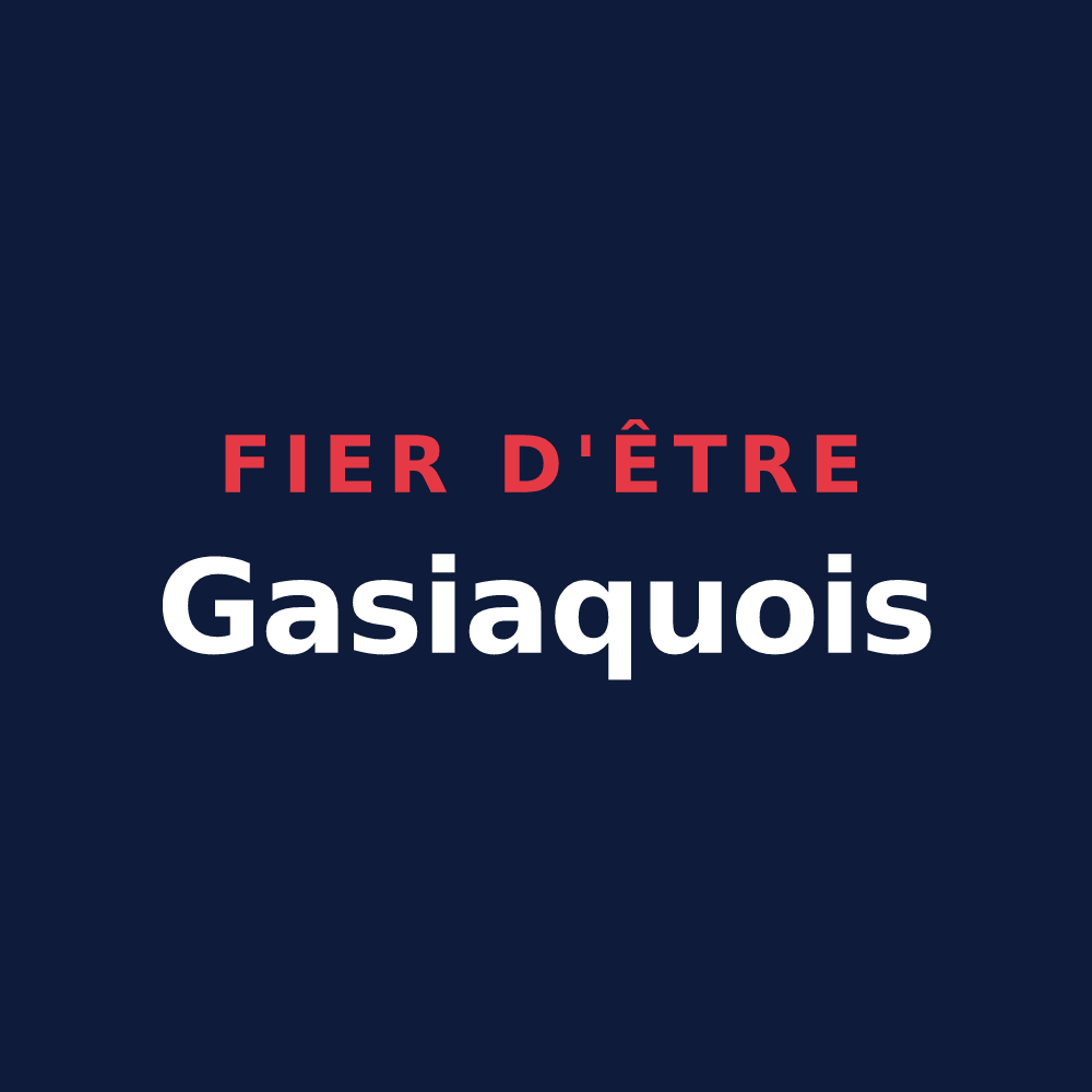 T-shirt « Fier d'être Gasiaquois » — design pour Gauchy