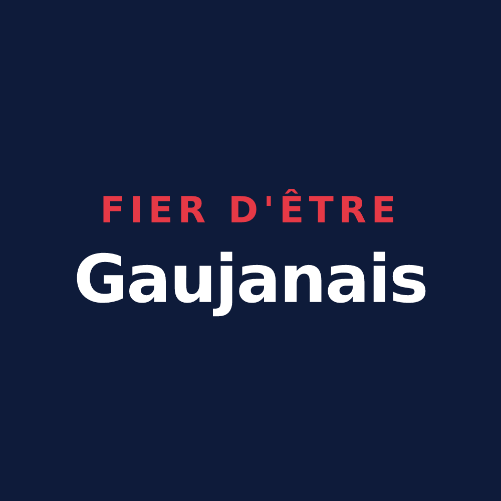 T-shirt « Fier d'être Gaujanais » — design pour Gaujan