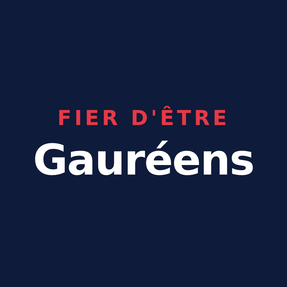 T-shirt « Fier d'être Gauréens » — design pour Gauré