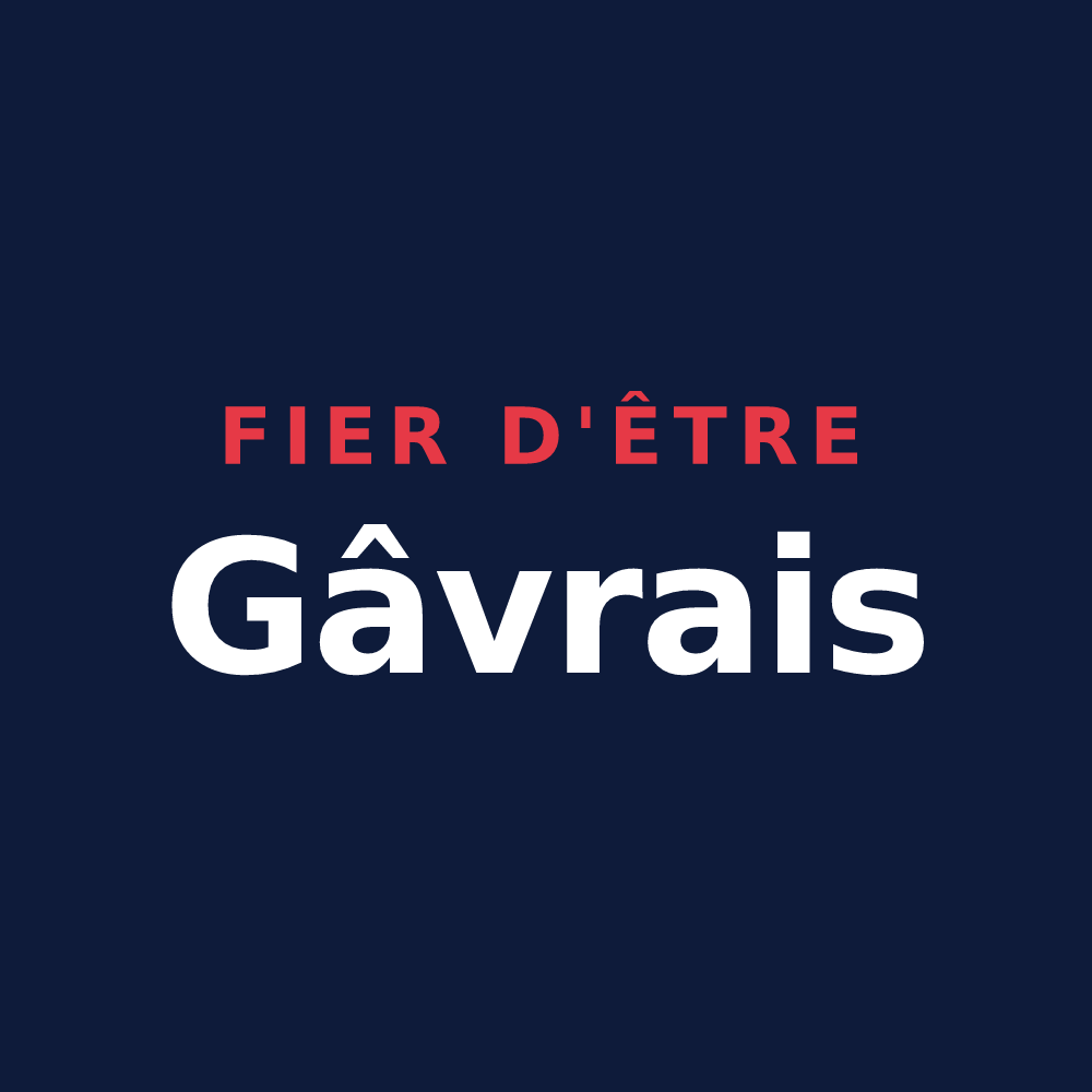 T-shirt « Fier d'être Gâvrais » — design pour Gâvres