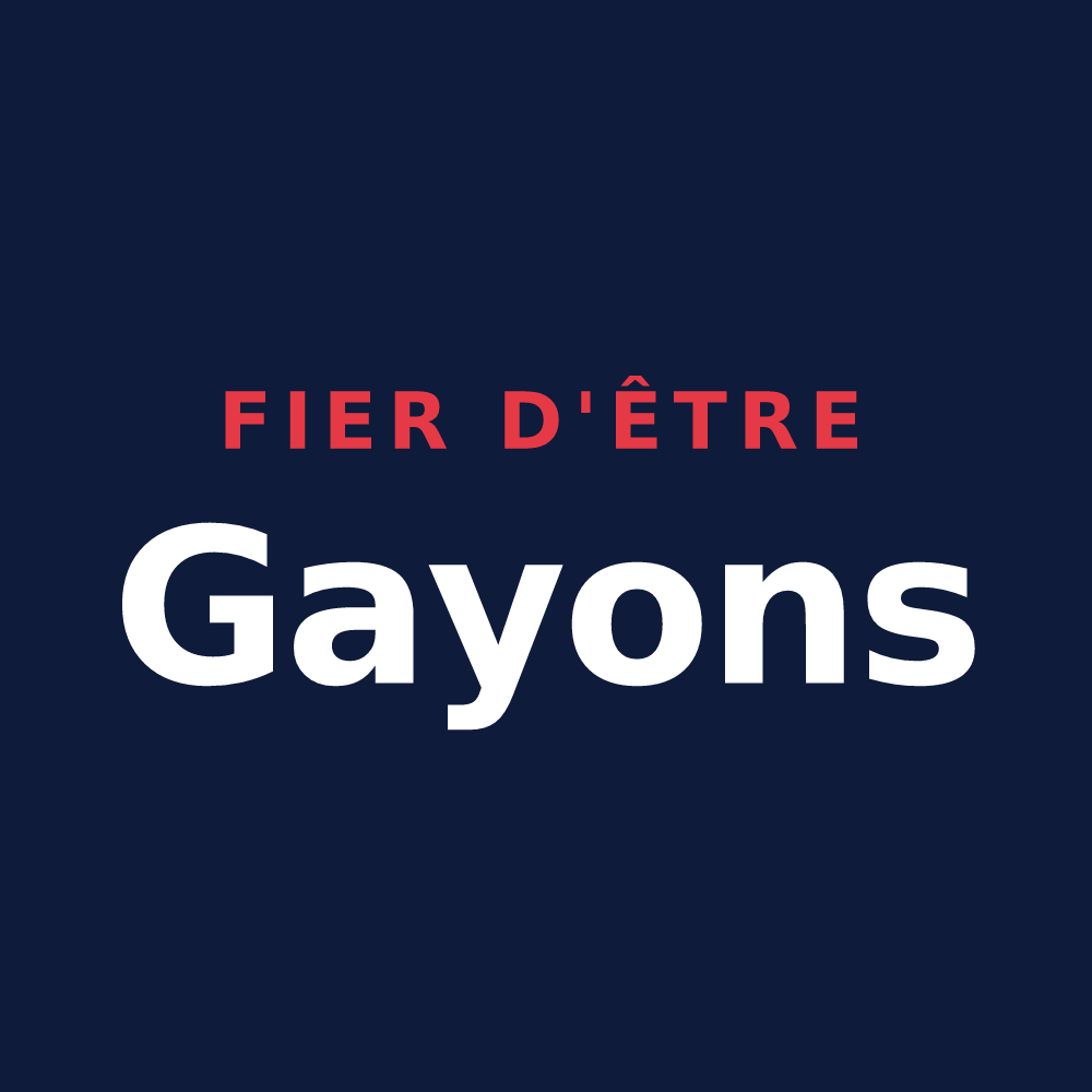 T-shirt « Fier d'être Gayons » — design pour Gaye