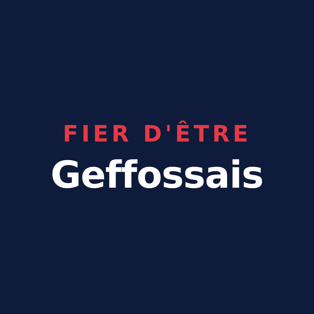 T-shirt « Fier d'être Geffossais » — design pour Geffosses