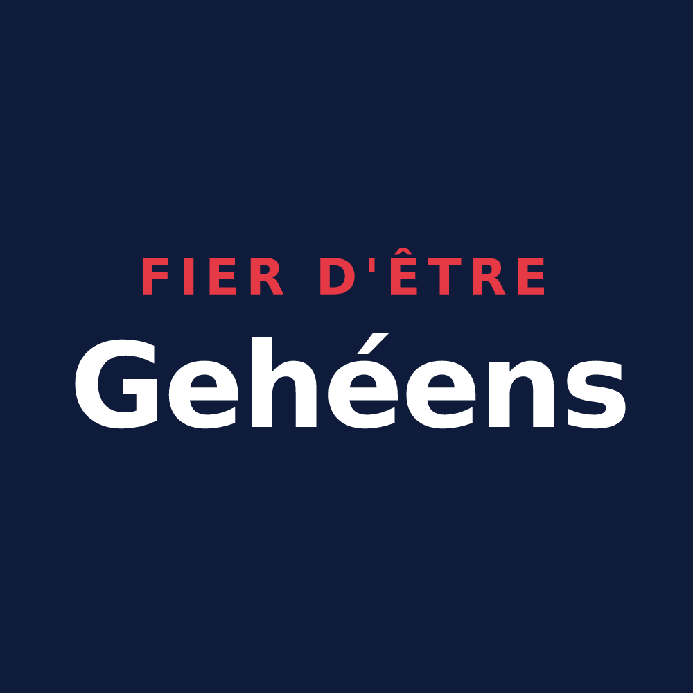 T-shirt « Fier d'être Gehéens » — design pour Gehée