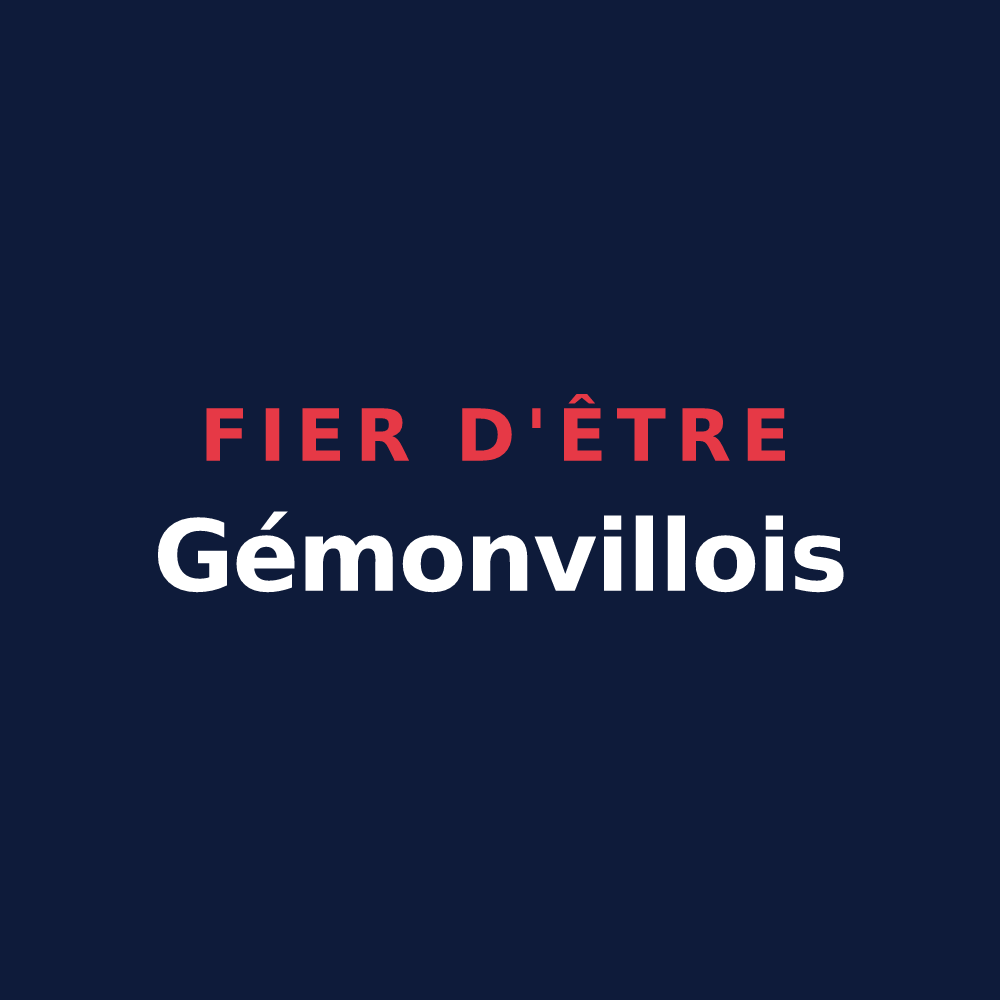 T-shirt « Fier d'être Gémonvillois » — design pour Gémonville