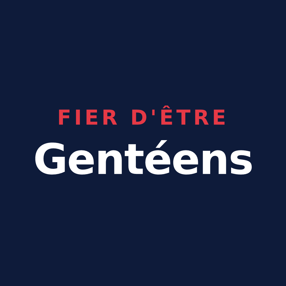 T-shirt « Fier d'être Gentéens » — design pour Genté