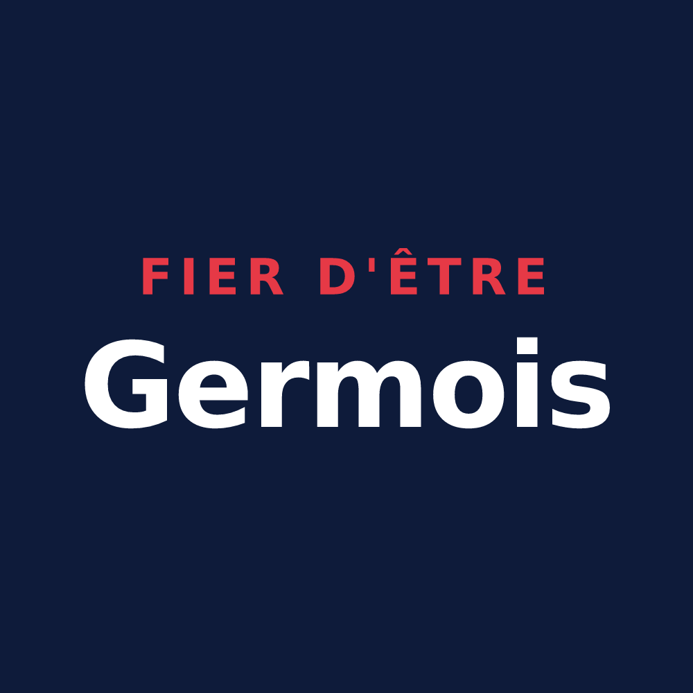 T-shirt « Fier d'être Germois » — design pour Germ