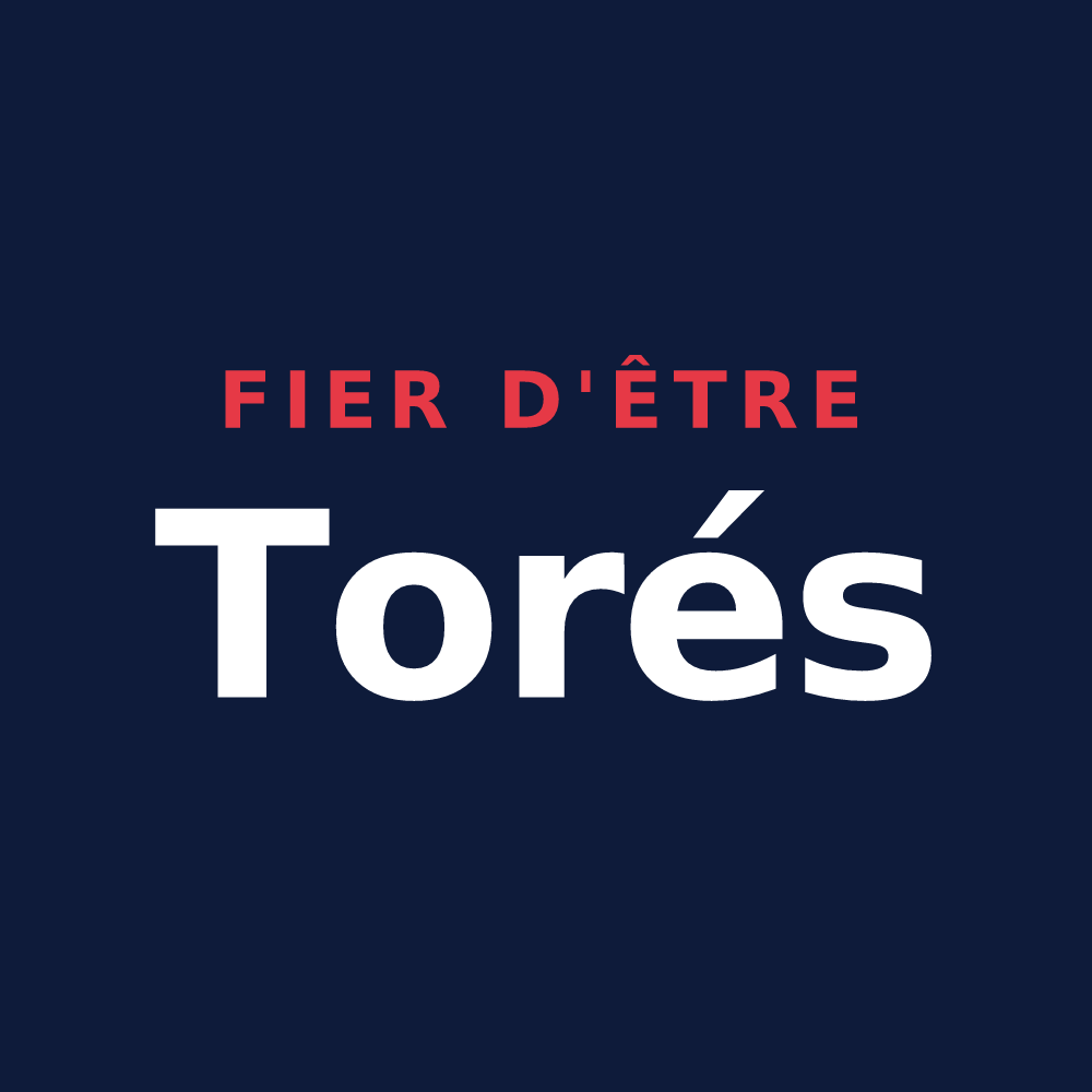 T-shirt « Fier d'être Torés » — design pour Gespunsart