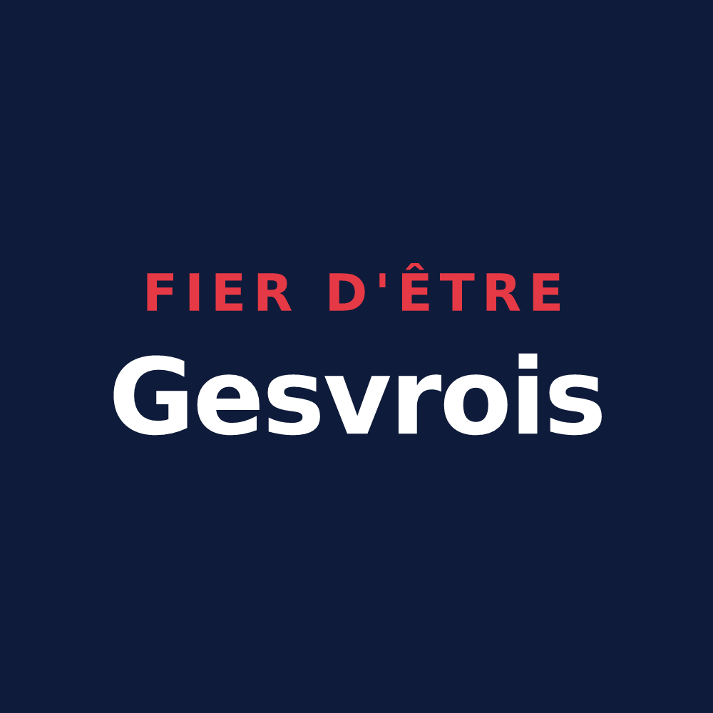 T-shirt « Fier d'être Gesvrois » — design pour Gesvres-le-Chapitre