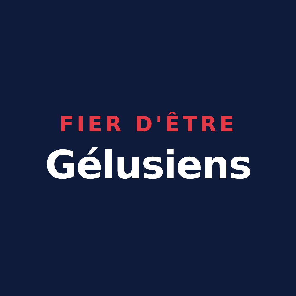 T-shirt « Fier d'être Gélusiens » — design pour Geu