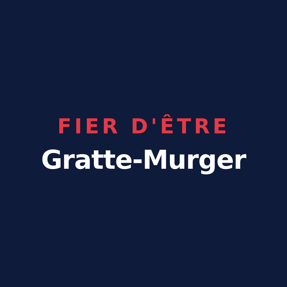 T-shirt « Fier d'être Gratte-Murger » — design pour Gilley