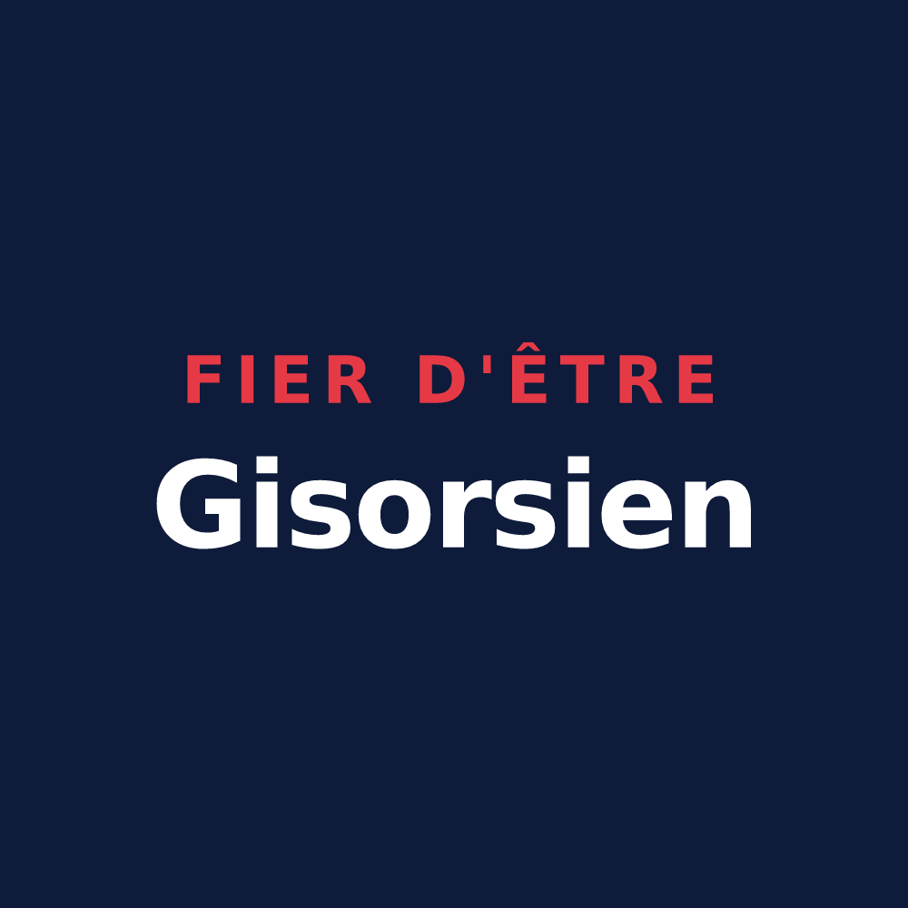 T-shirt « Fier d'être Gisorsien » — design pour Gisors