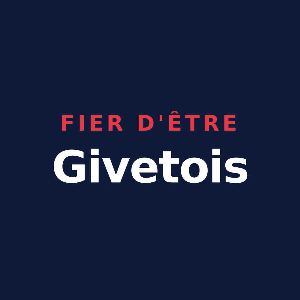 T-shirt « Fier d'être Givetois » — design pour Givet