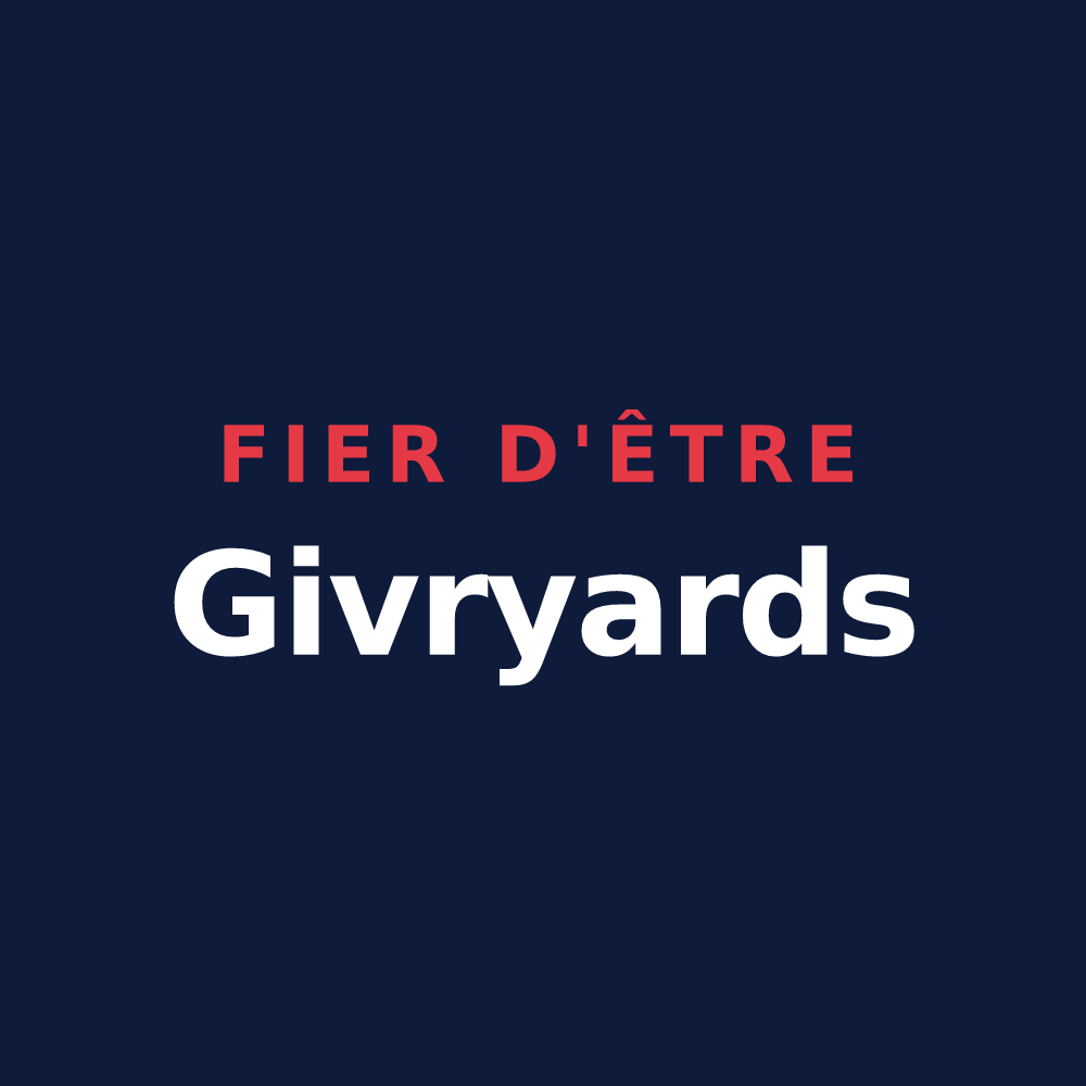 T-shirt « Fier d'être Givryards » — design pour Givry