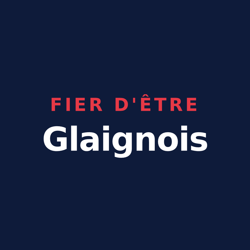 T-shirt « Fier d'être Glaignois » — design pour Glaignes