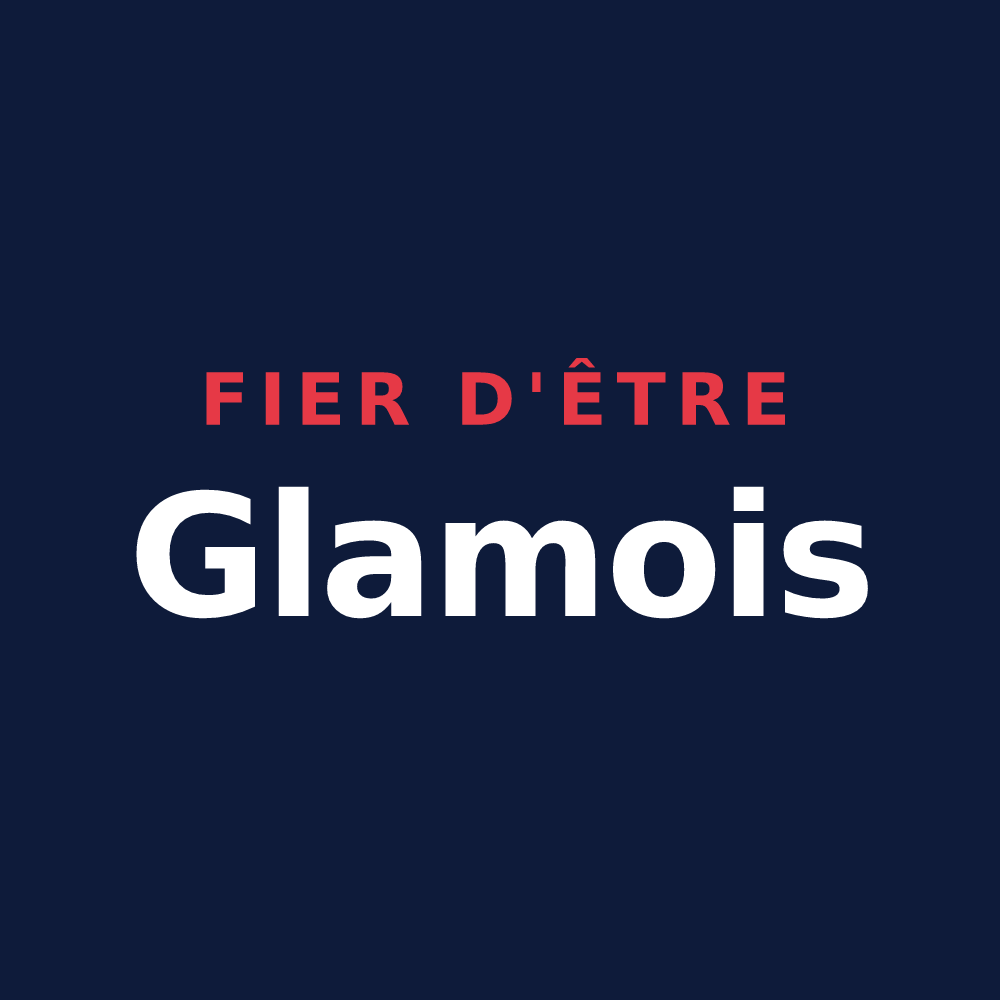 T-shirt « Fier d'être Glamois » — design pour Gland
