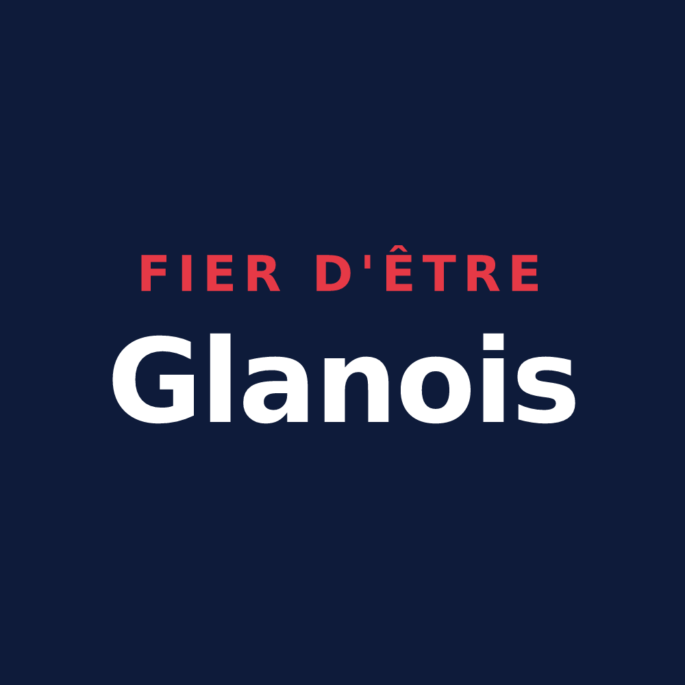T-shirt « Fier d'être Glanois » — design pour Glanes