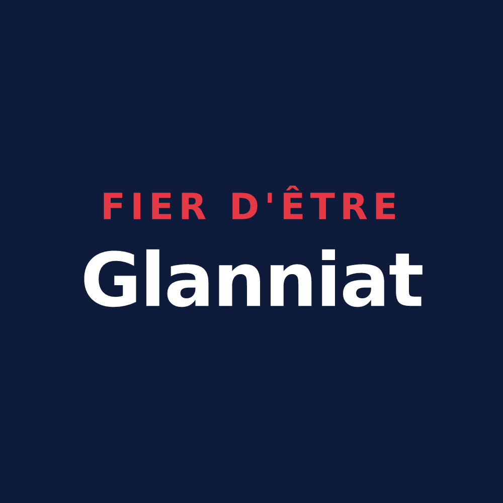T-shirt « Fier d'être Glanniat » — design pour Glannes