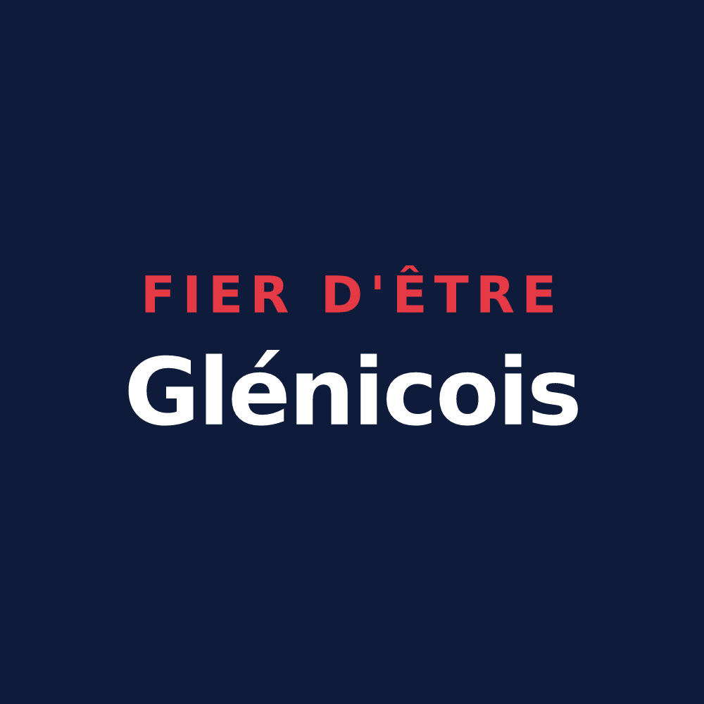 T-shirt « Fier d'être Glénicois » — design pour Glénic