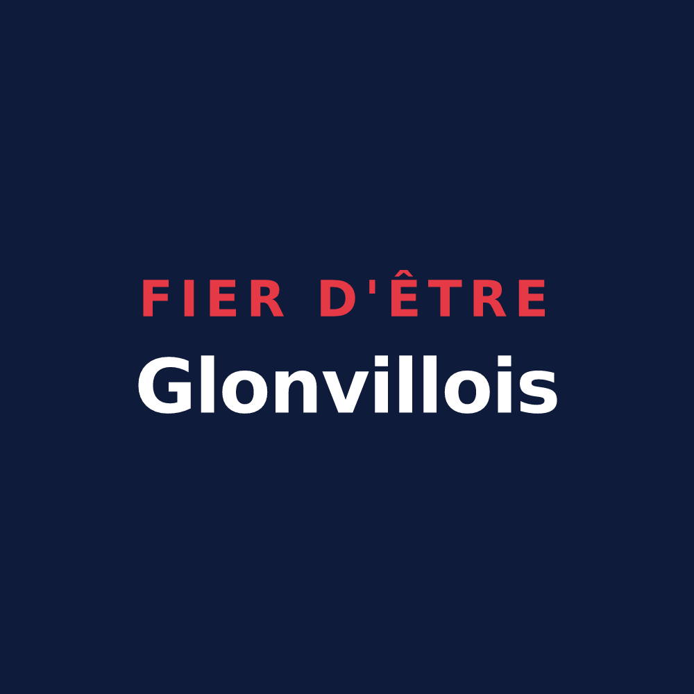 T-shirt « Fier d'être Glonvillois » — design pour Glonville