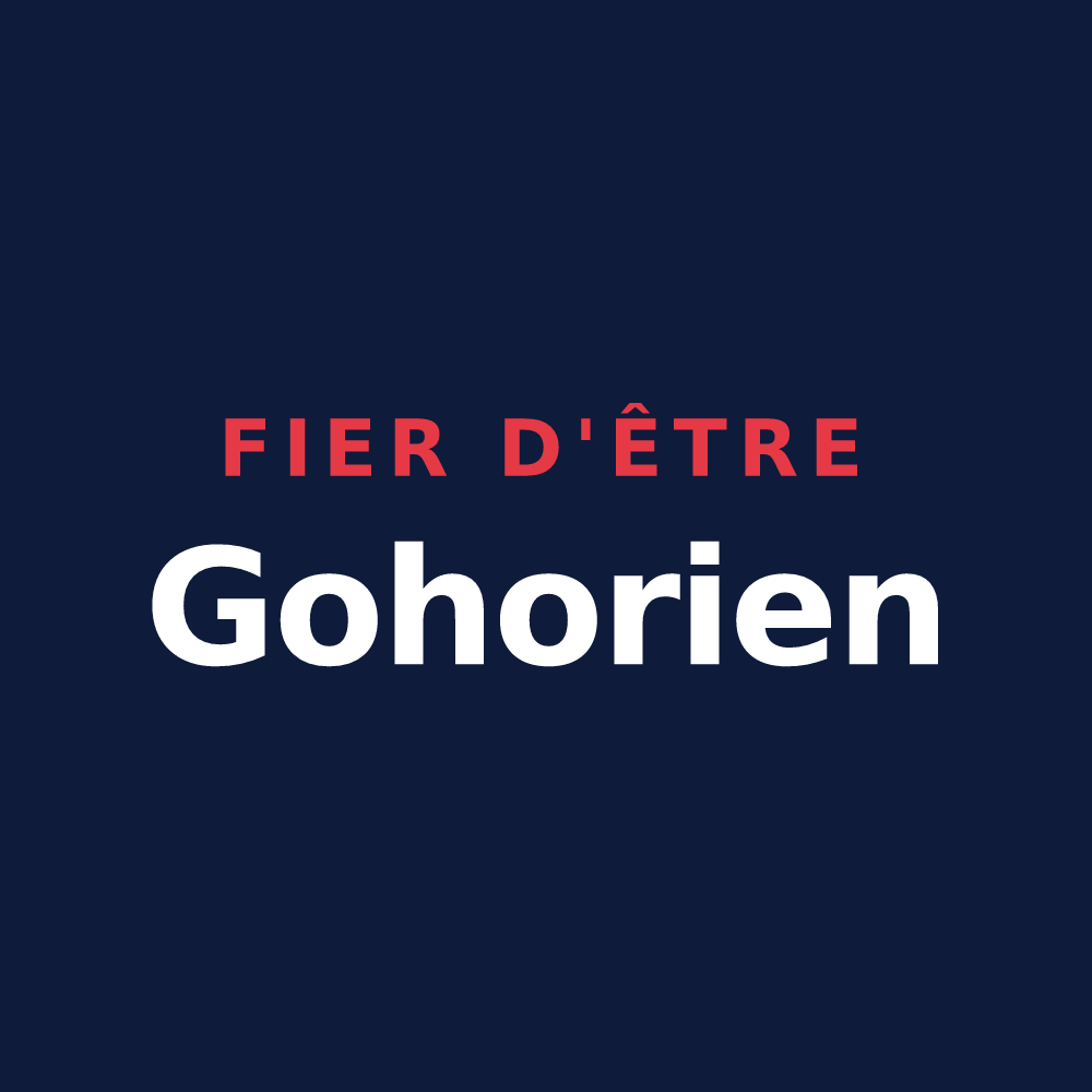 T-shirt « Fier d'être Gohorien » — design pour Gohory