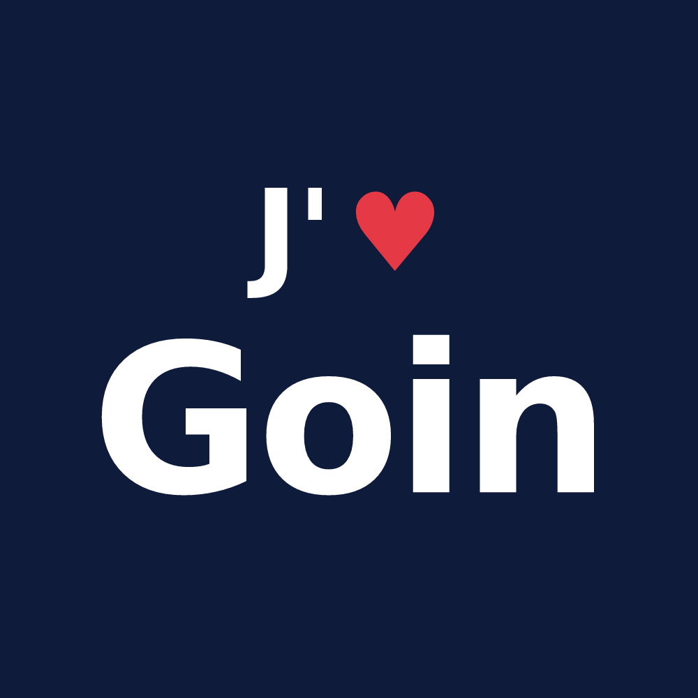 T-shirt personnalisé Goin — design J'aime Goin