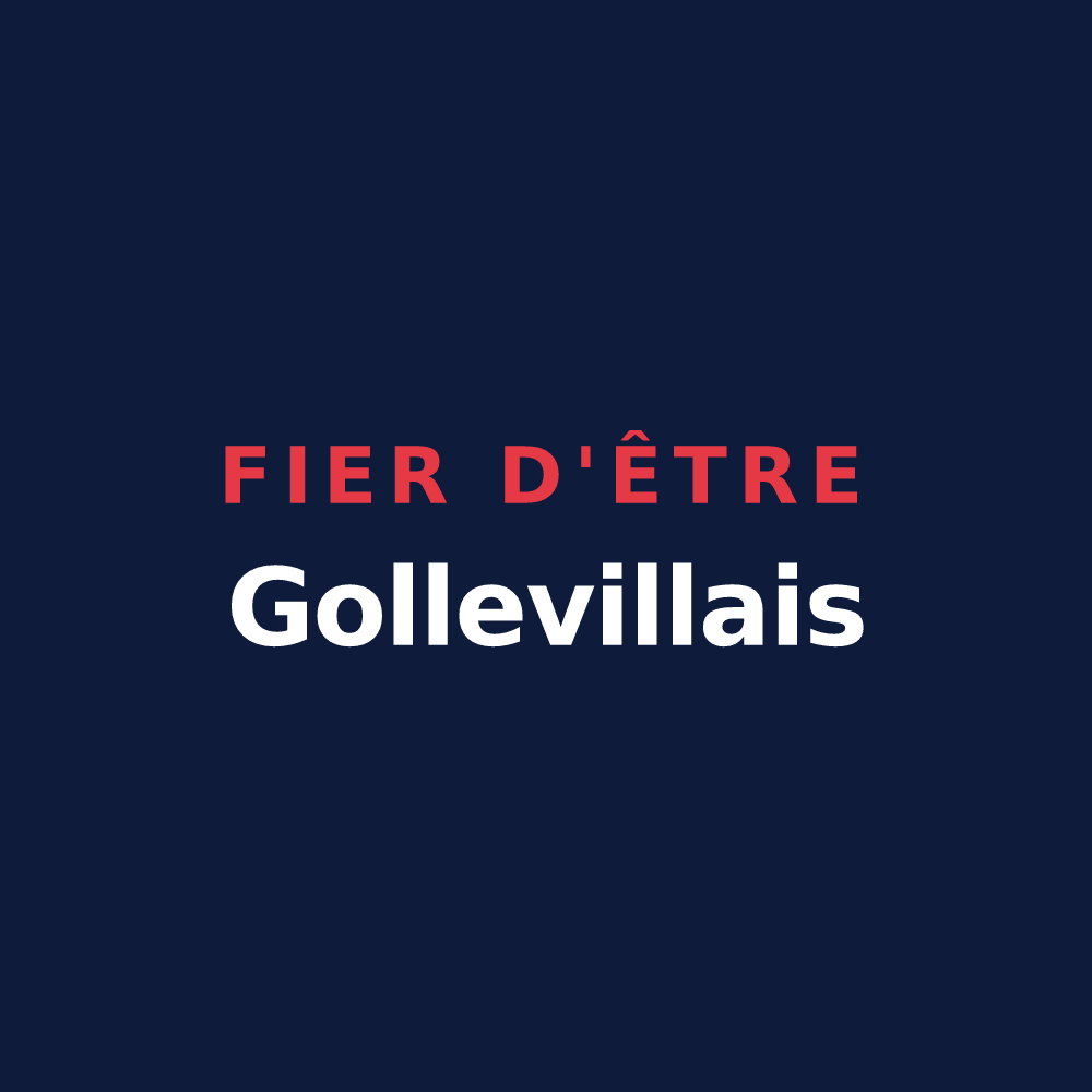 T-shirt « Fier d'être Gollevillais » — design pour Golleville