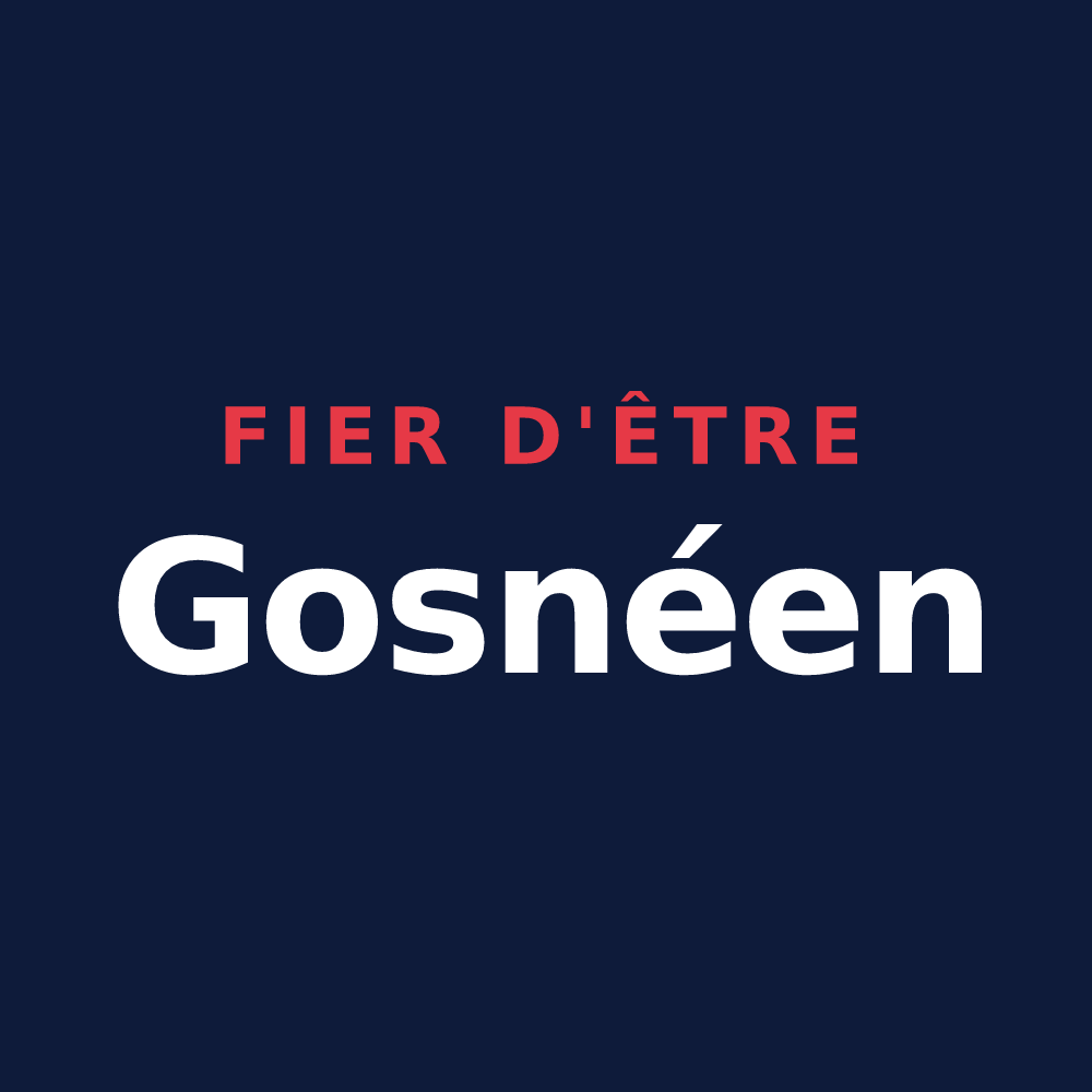 T-shirt « Fier d'être Gosnéen » — design pour Gosné