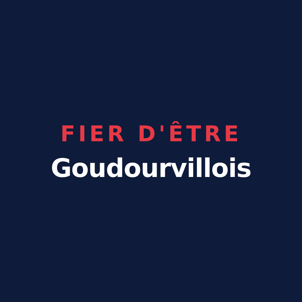 T-shirt « Fier d'être Goudourvillois » — design pour Goudourville
