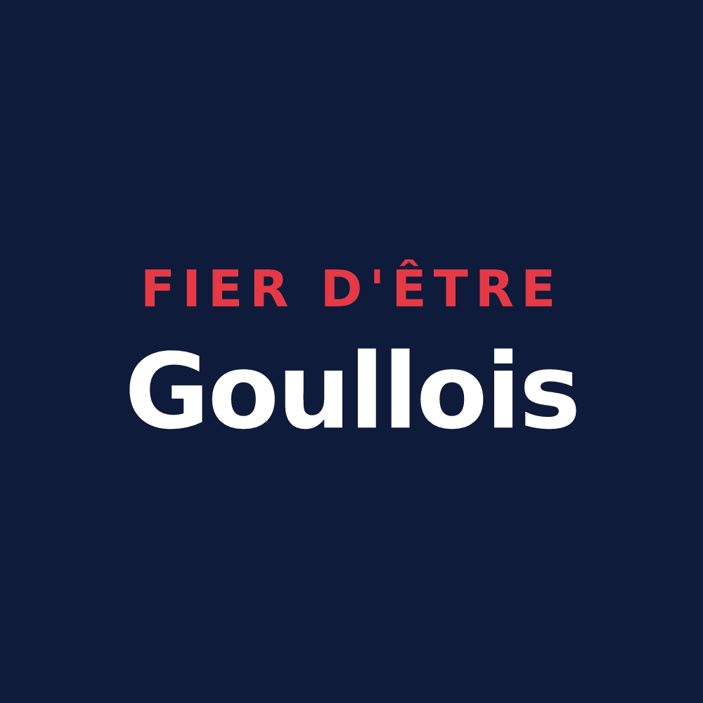 T-shirt « Fier d'être Goullois » — design pour Goulles